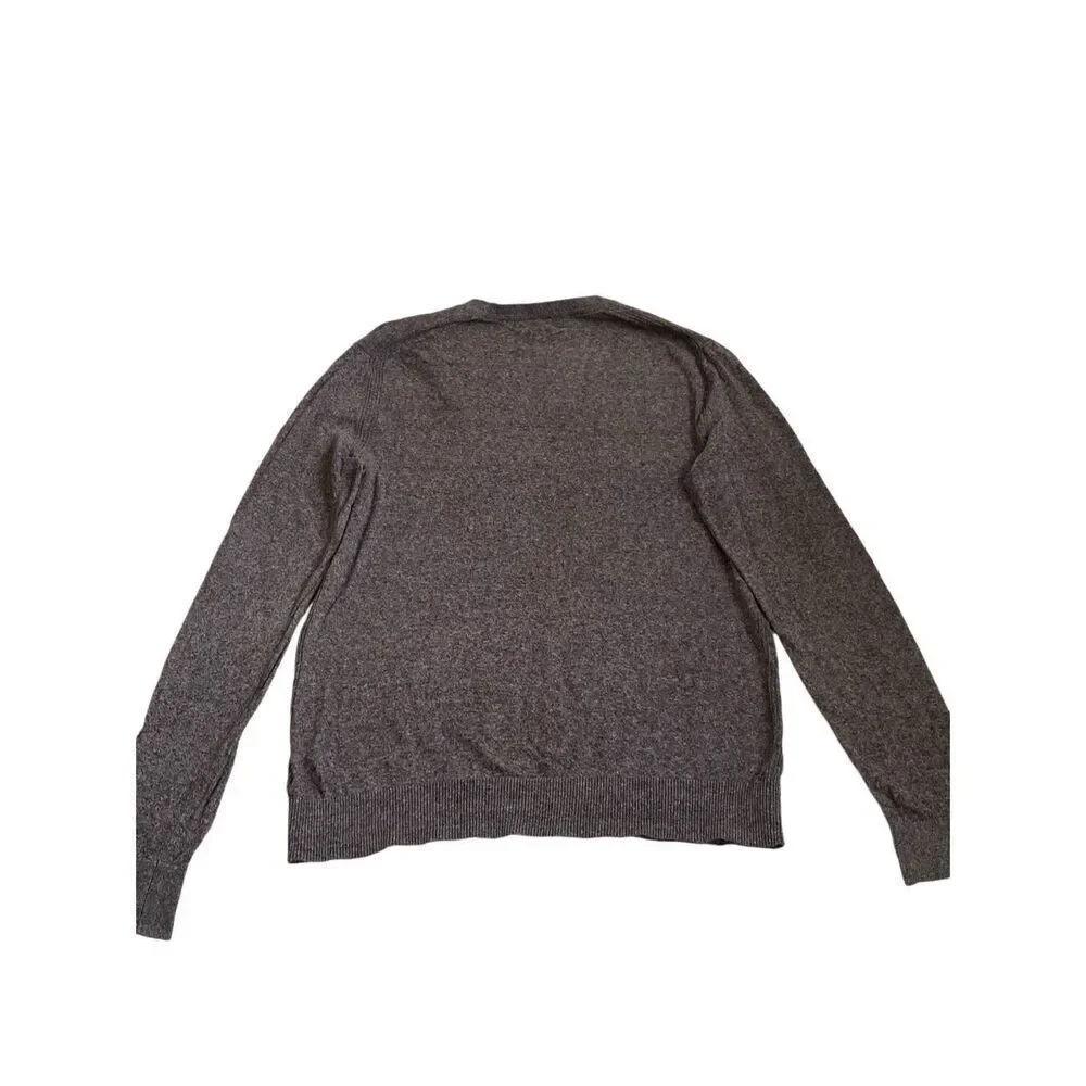 Banana Republic GUC Mens Light Sweater Luxury Silk Linen Blend Academia Normcore